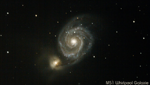 Whirlpool Galaxie: Aufgenommen von Roland Marx 2017