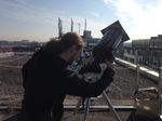 Sonnenfinsternis auf der ITK Dachterasse - Dank an Alex Prahl für die Fotos