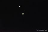 Serie Vorbeiflug ISS an Jupiter - Aufgenommen mit C8 2x Barlow - Nikon D5500 (c) Roland Marx 2015