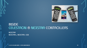 Celestron NexStar, NexStar+  Anleitung zum BT Upgrade